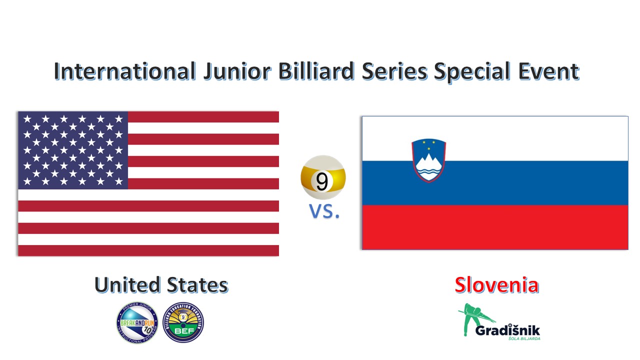 USA vs Slovenia Nov 2022 International Junior Billiards